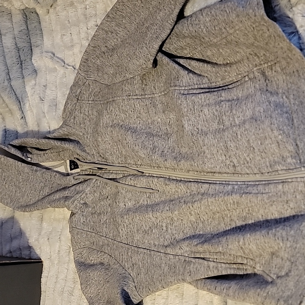 FIGS SCRUBS Heather Gray Hoodie